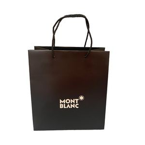 MONT BLANC medium shopping bags /thick cardboard bags original brand bags